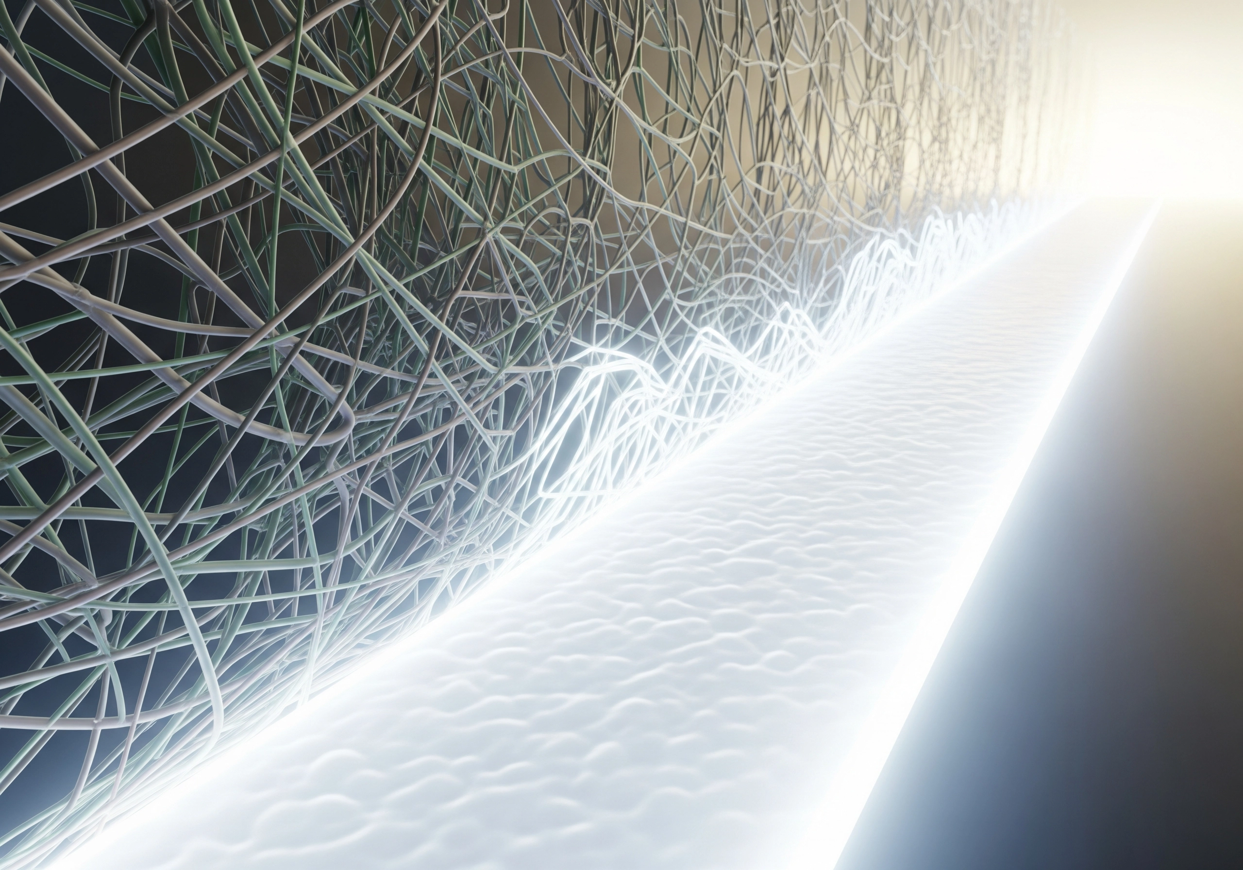 Abstract visualization of laser energy, relevant to carbon peel benefits.