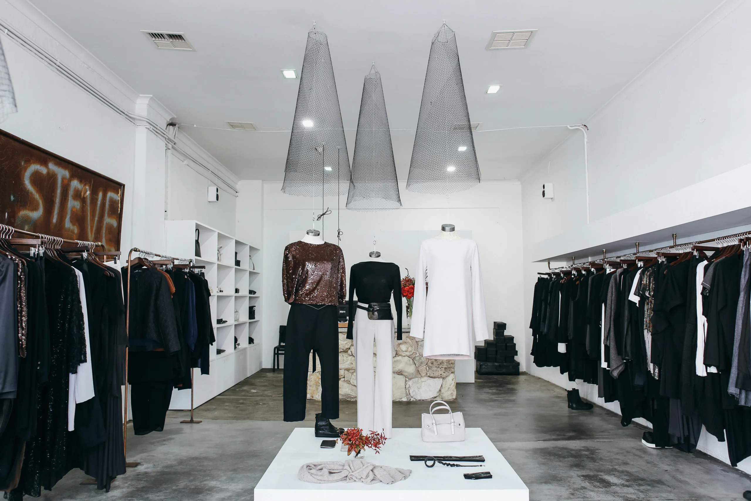 minimalist boutique interior design